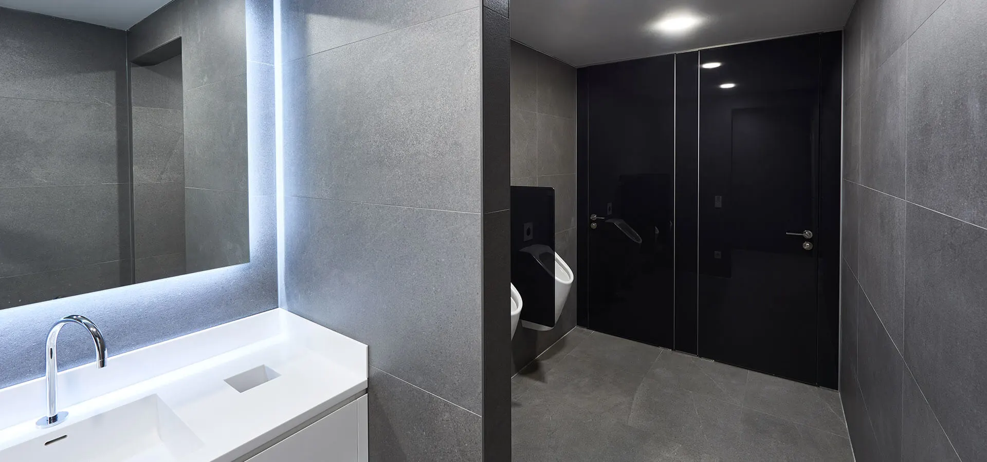 Cloison sanitaire en verre - VENTO